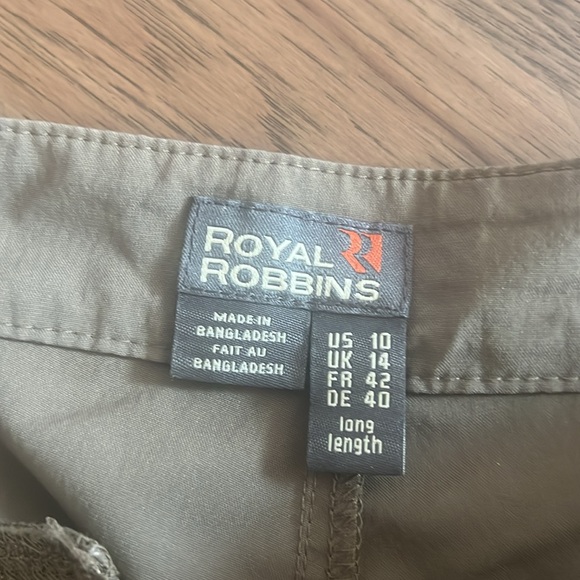 Royal Robbins Women's Nylon Pants 10 Long Length - Picture 8 of 16